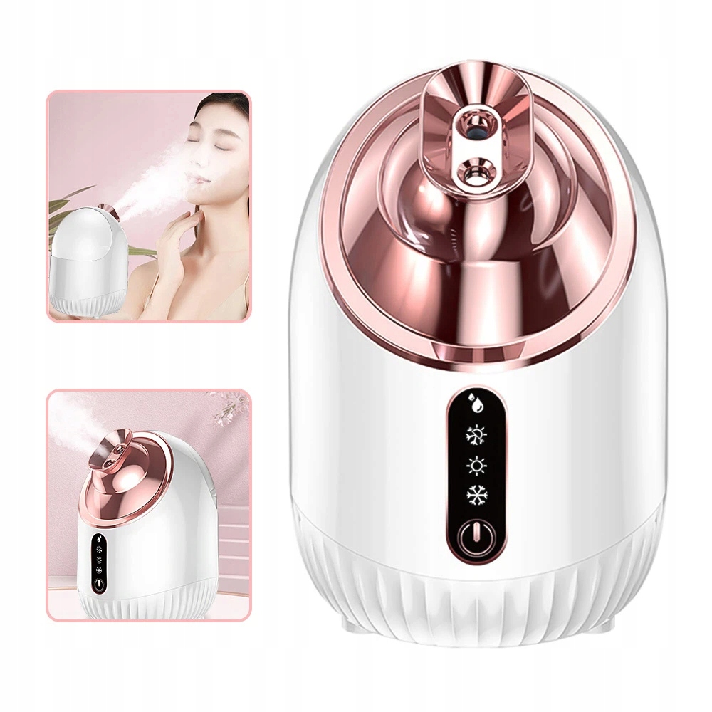 Zvlhčovač Obličeje 3V1 Pro Domácí Lázeňskou Péči O Obličej Bez Opuštění Domova