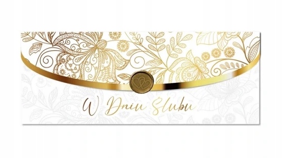 

Kartka Ślub pamiątka na pieniądze wesele