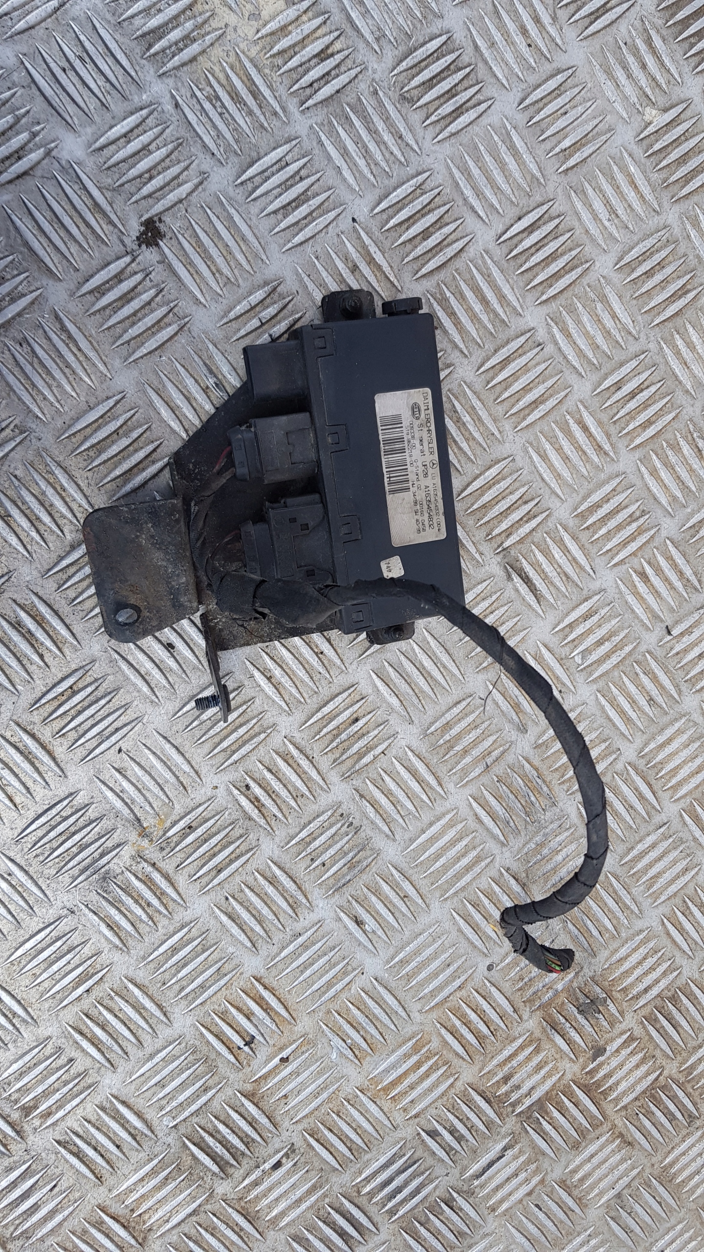 MERCEDES W163 control unit vacual A1635454832