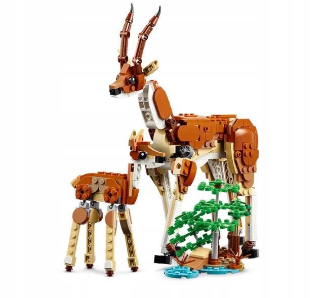 Klocki Lego Creator 31150 Dzikie zwierzęta z safari 9 + Liczba elementów 780 szt.