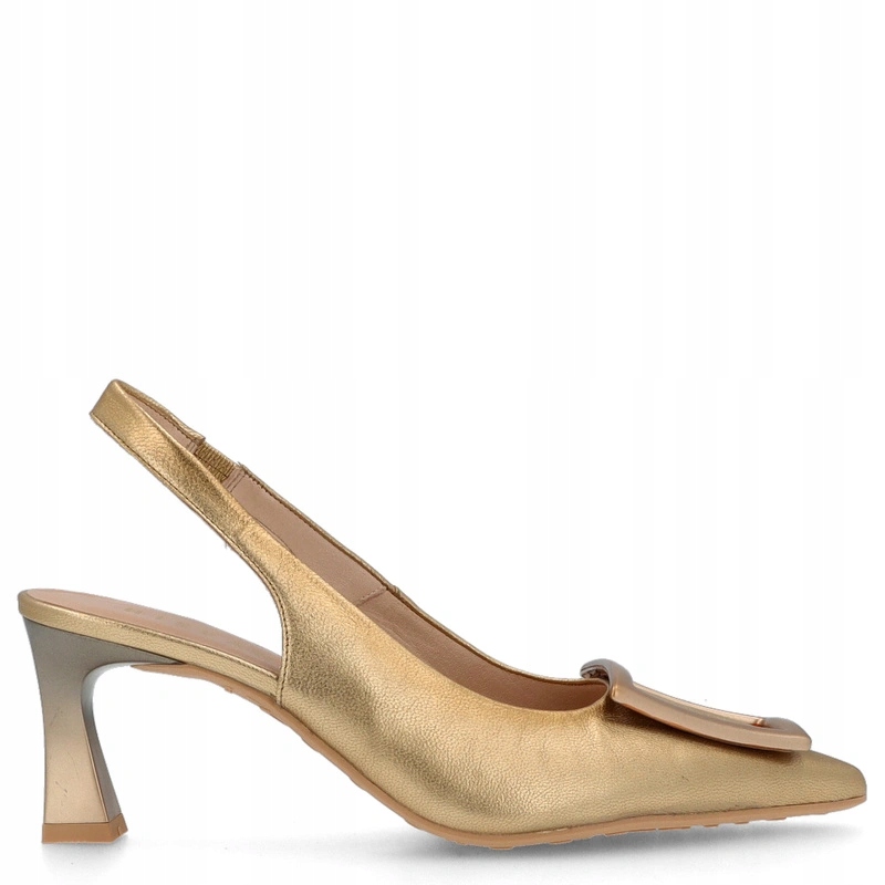 Španělské lodičky na podpatku Hispanitas HV264850 Zlaté 36