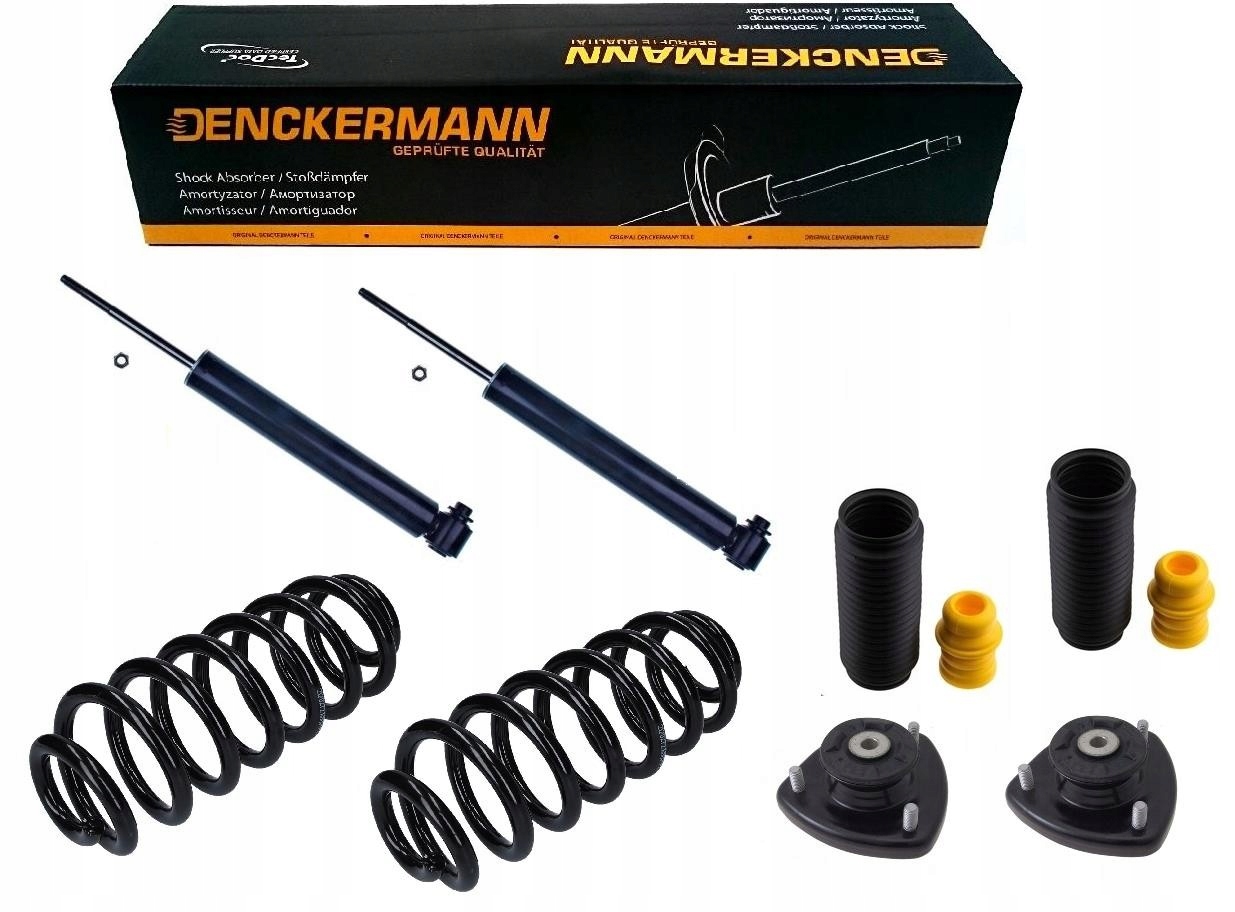 Tlumiče Uchycení Pružiny Krytu Bmw X5 E53 2000-2007 Zadní Sada.