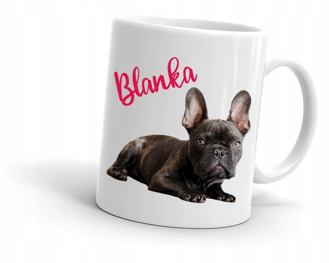 

Kubek z motywem Buldoga Francuskiego Imię
