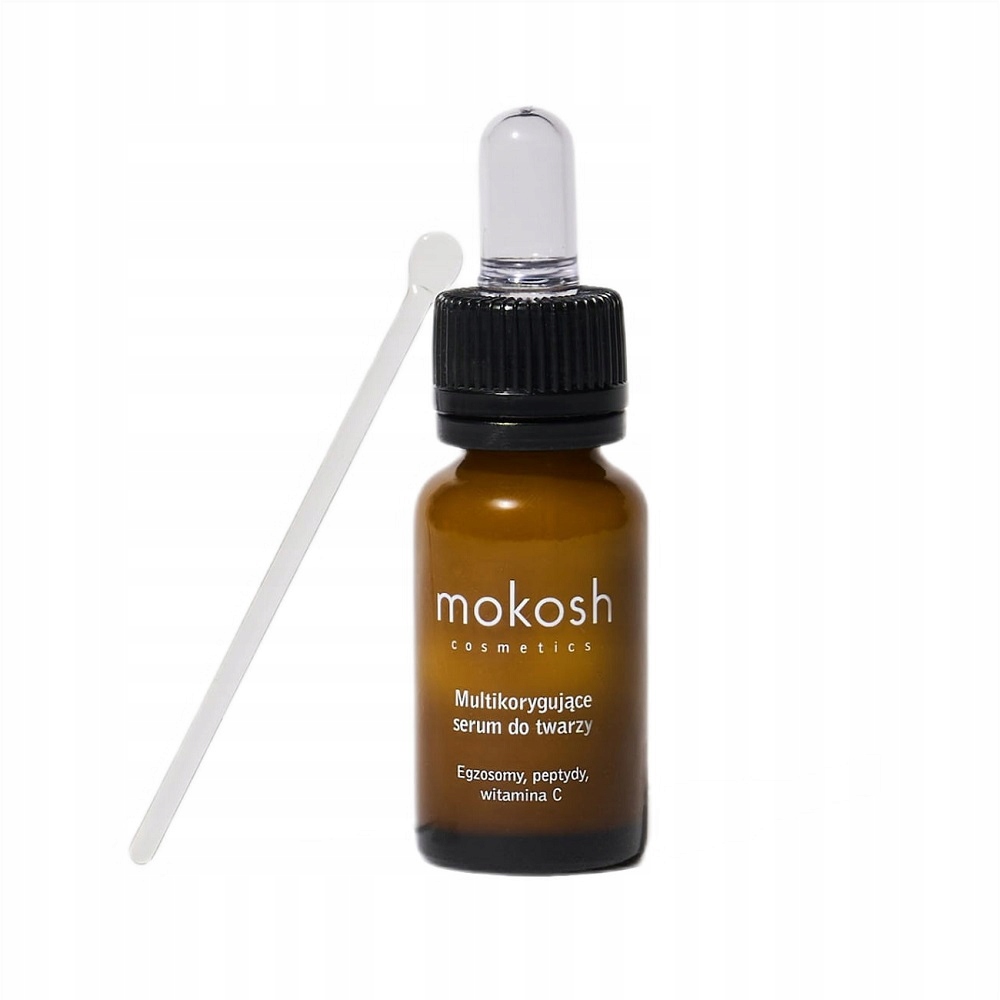 Mokosh Multikorygující Pleťové Sérum Pro Exosomii, Peptidy, Vitamín C 12 ml