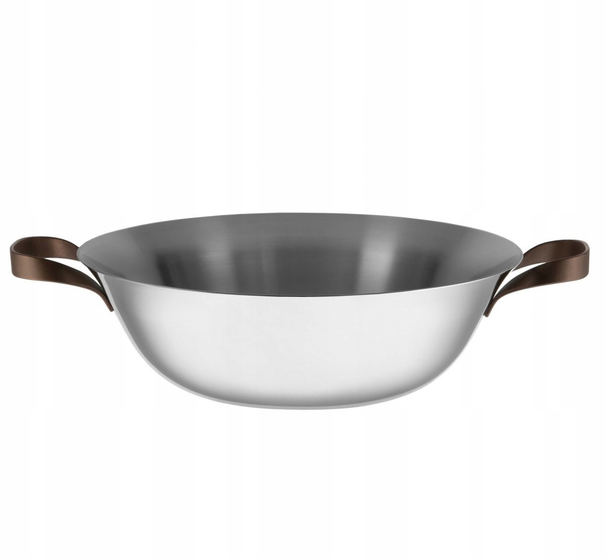 Alessi Edo Wok Oceľový 36 cm