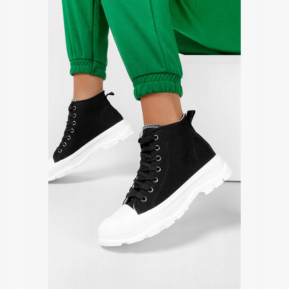 WYSOKIE TRAMPKI OBUWIE SPORTOWE NA PLATFORMIE r 40 Marka Casu