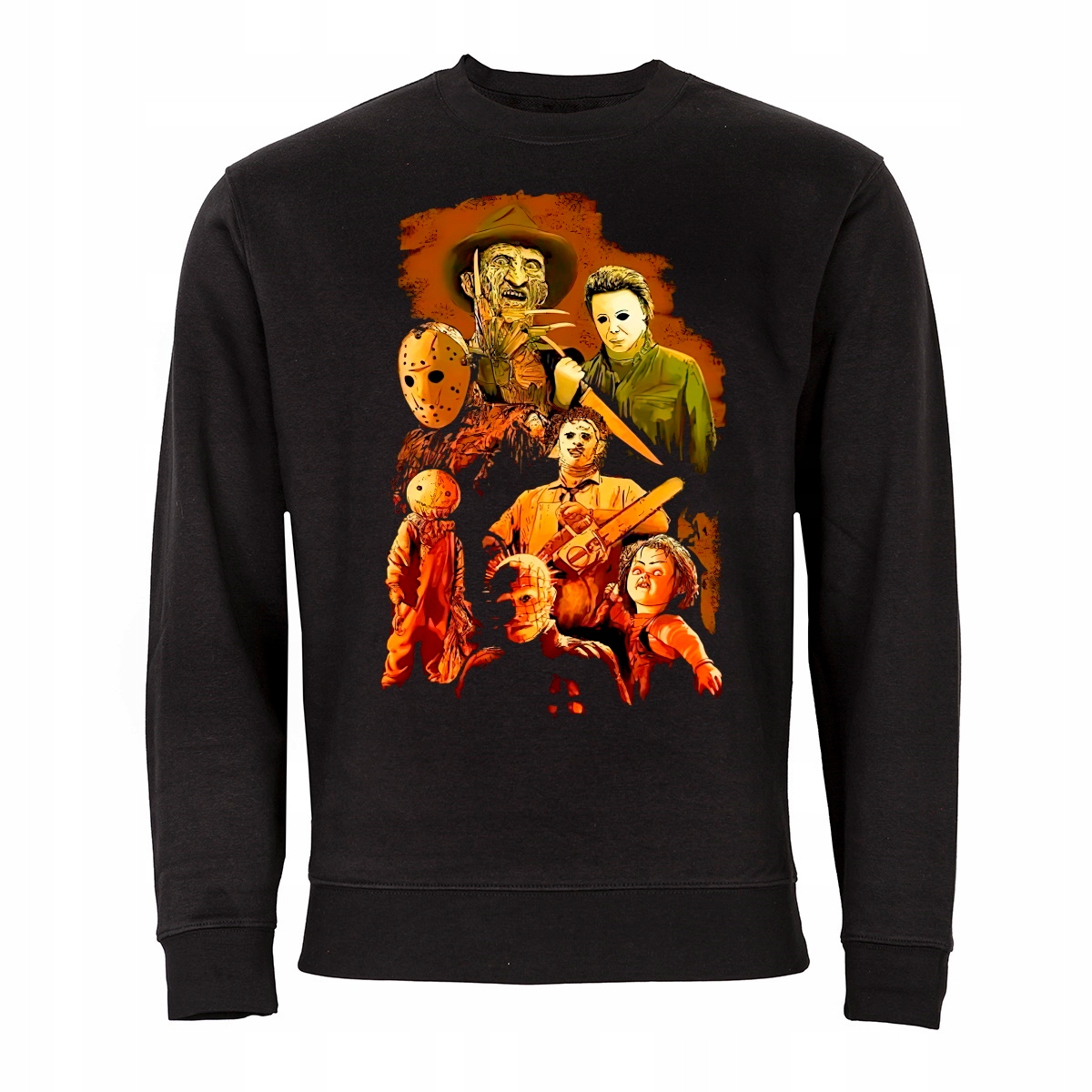 

Męska Bluza Filmowa Na Halloween Horror Postacie