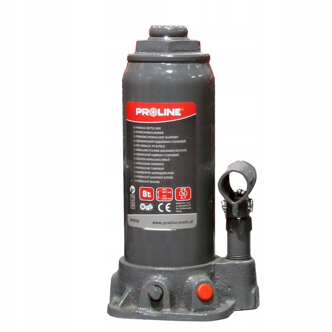 Подъемник гидраул. столбик 8Т, 222-447мм (4.8 кг)