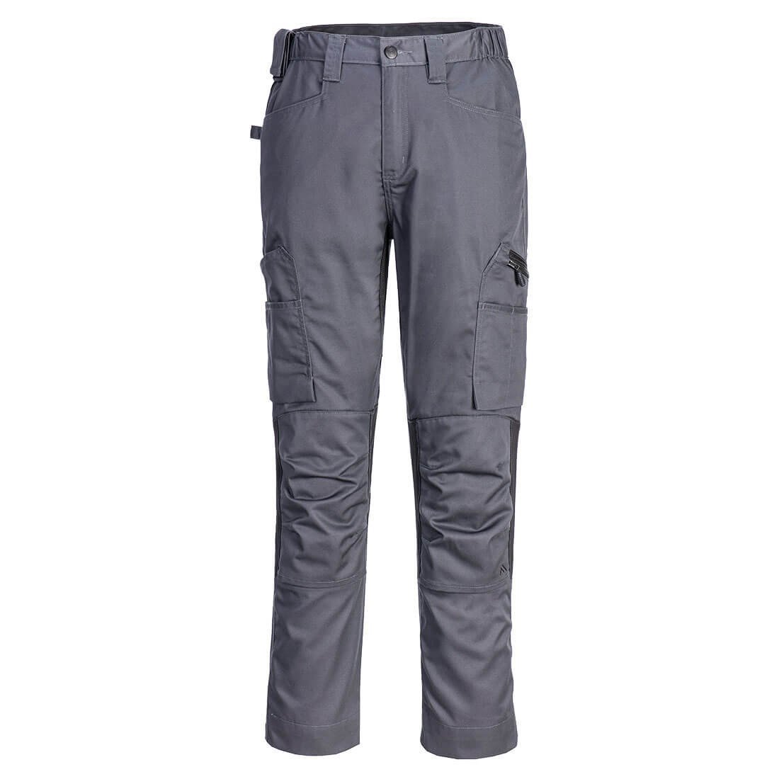 Kalhoty WX2 Eco Stretch s ventilačními panely vel. 28 Metalická šedá R