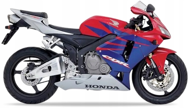 Samolepky Na Motocykl Juula Pro Honda Cbr 600 Rr 2005 Červené R157B