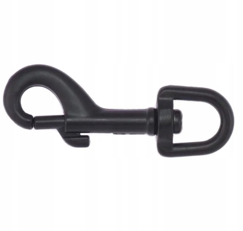 Karabina Kovová Otočná 10MM Černá 50 Ks