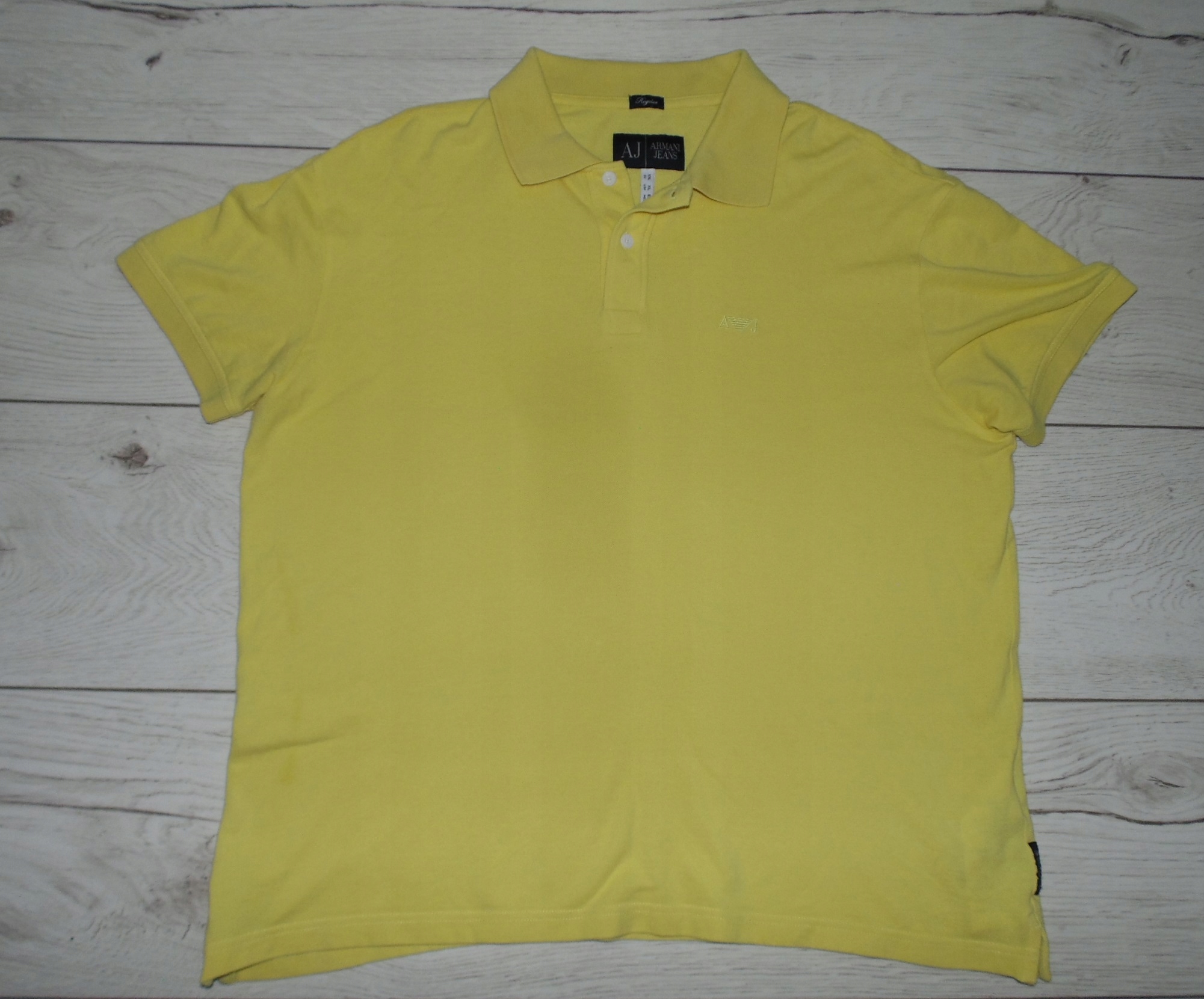 ARMANI KOSZULKA POLO DAMSKA r. XXL Wzór dominujący logo