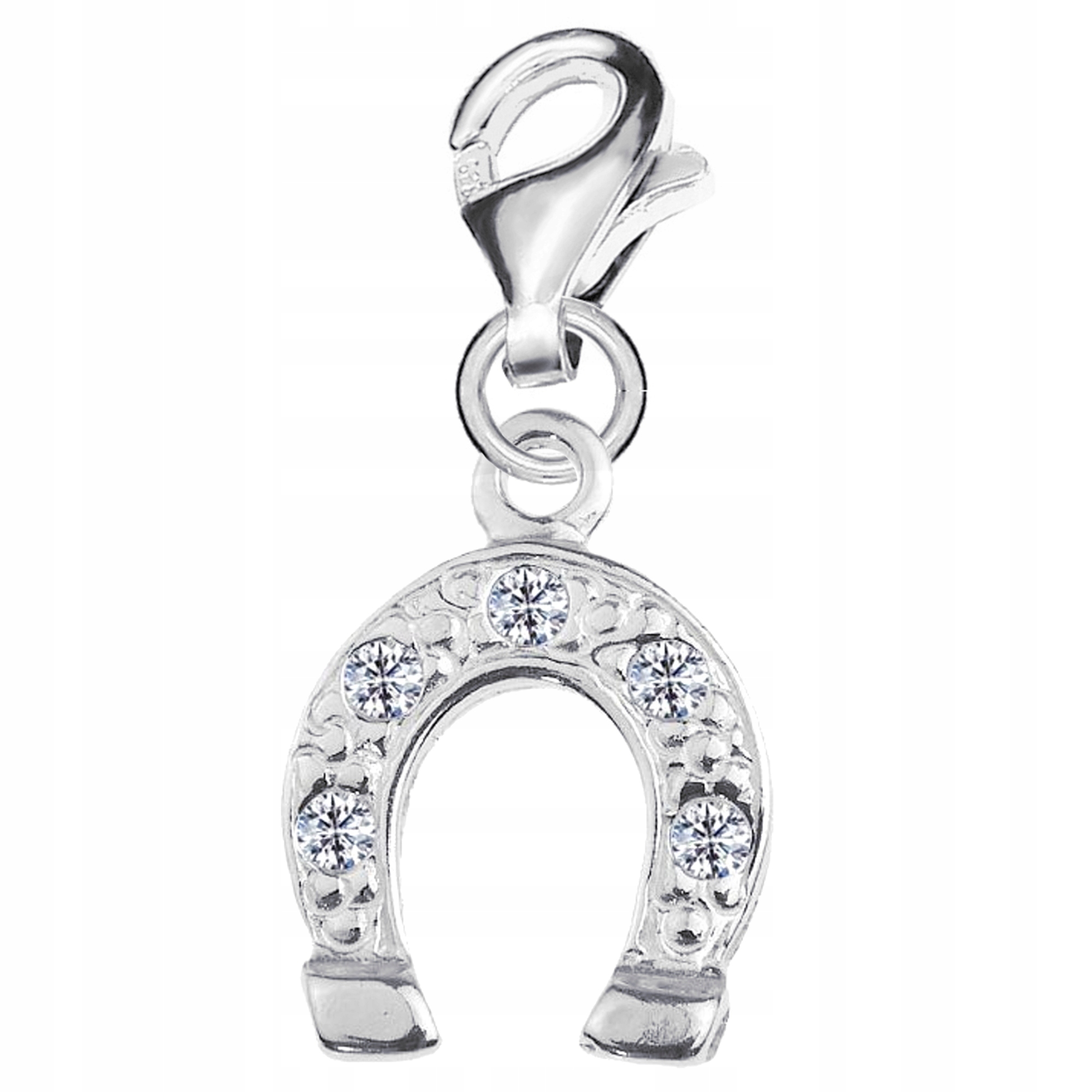

Charms Zawieszka Podkowa Swarovski Srebro 925