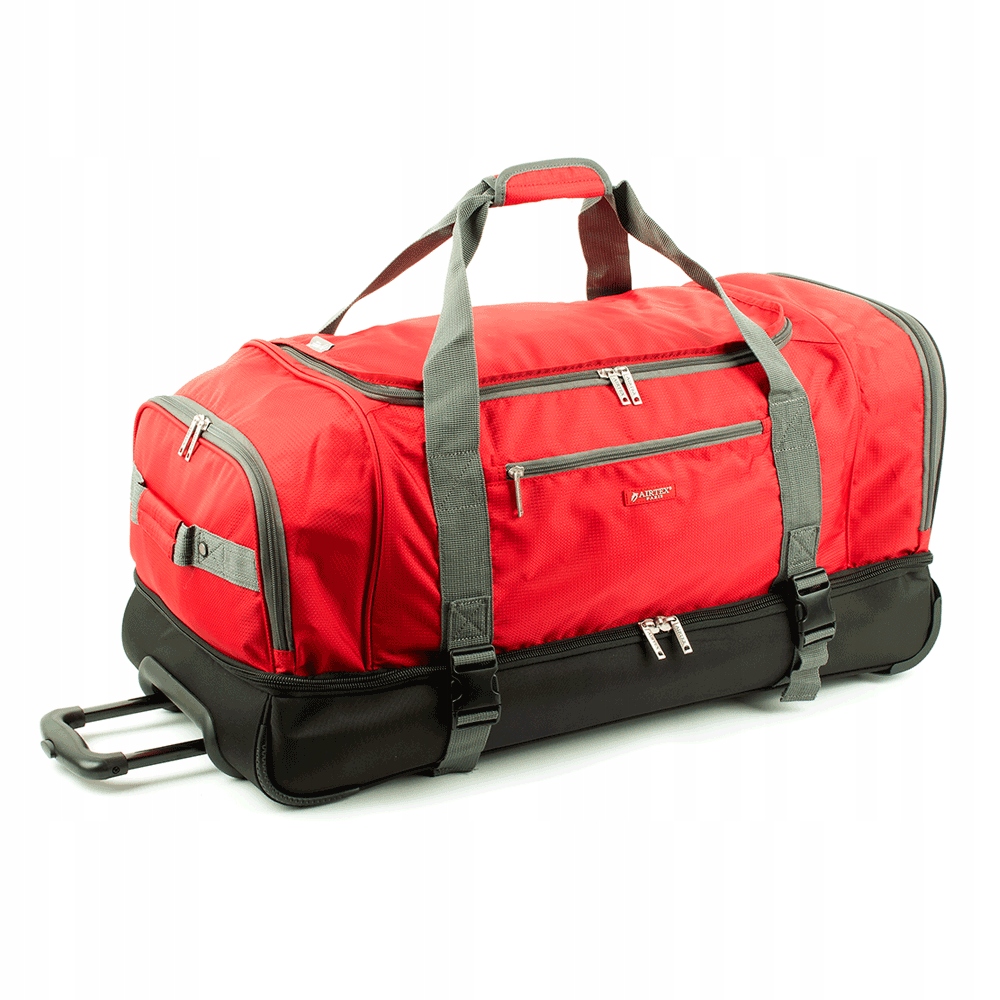 Torba podróżna na kółkach z podwójnym dnem 120l