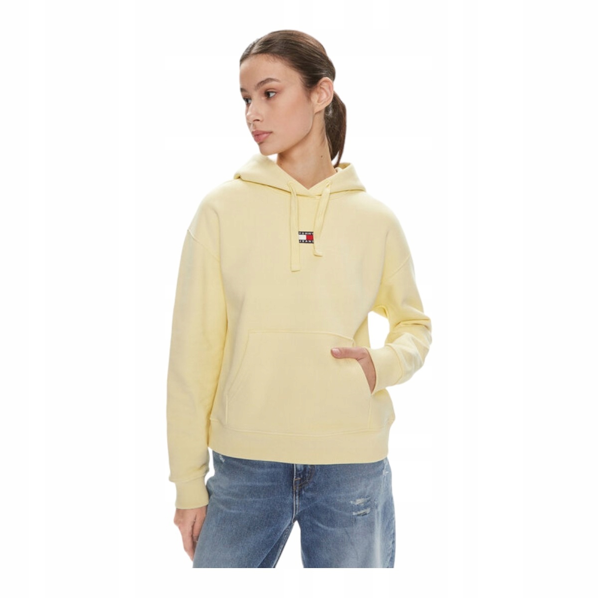 Tommy Hilfiger Dámská Mikina Tjw Bxy Badge Hoodie Žlutá r.XS