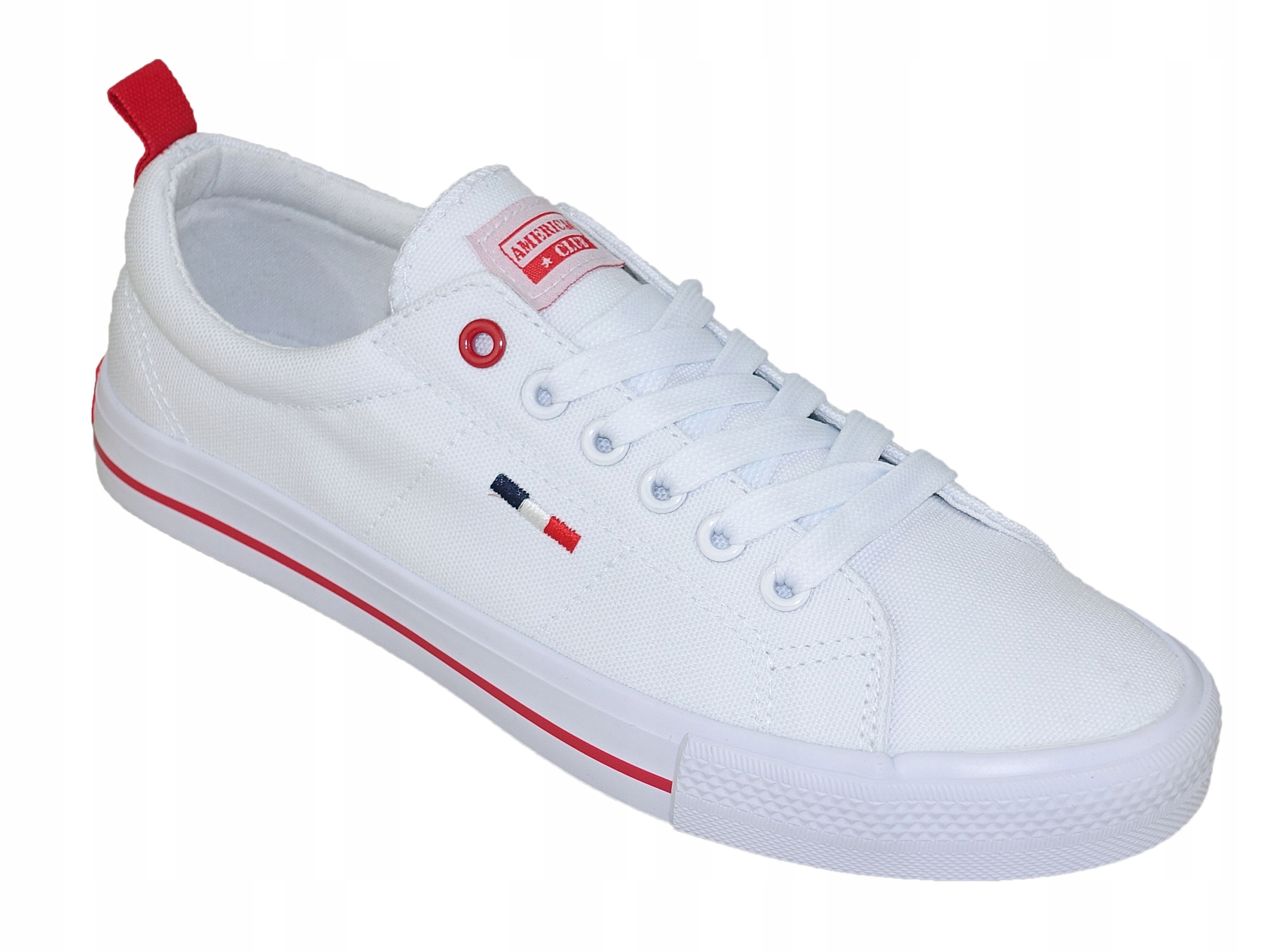 

Trampki Dziewczęce Tenisówki Szkolne Białe Dams