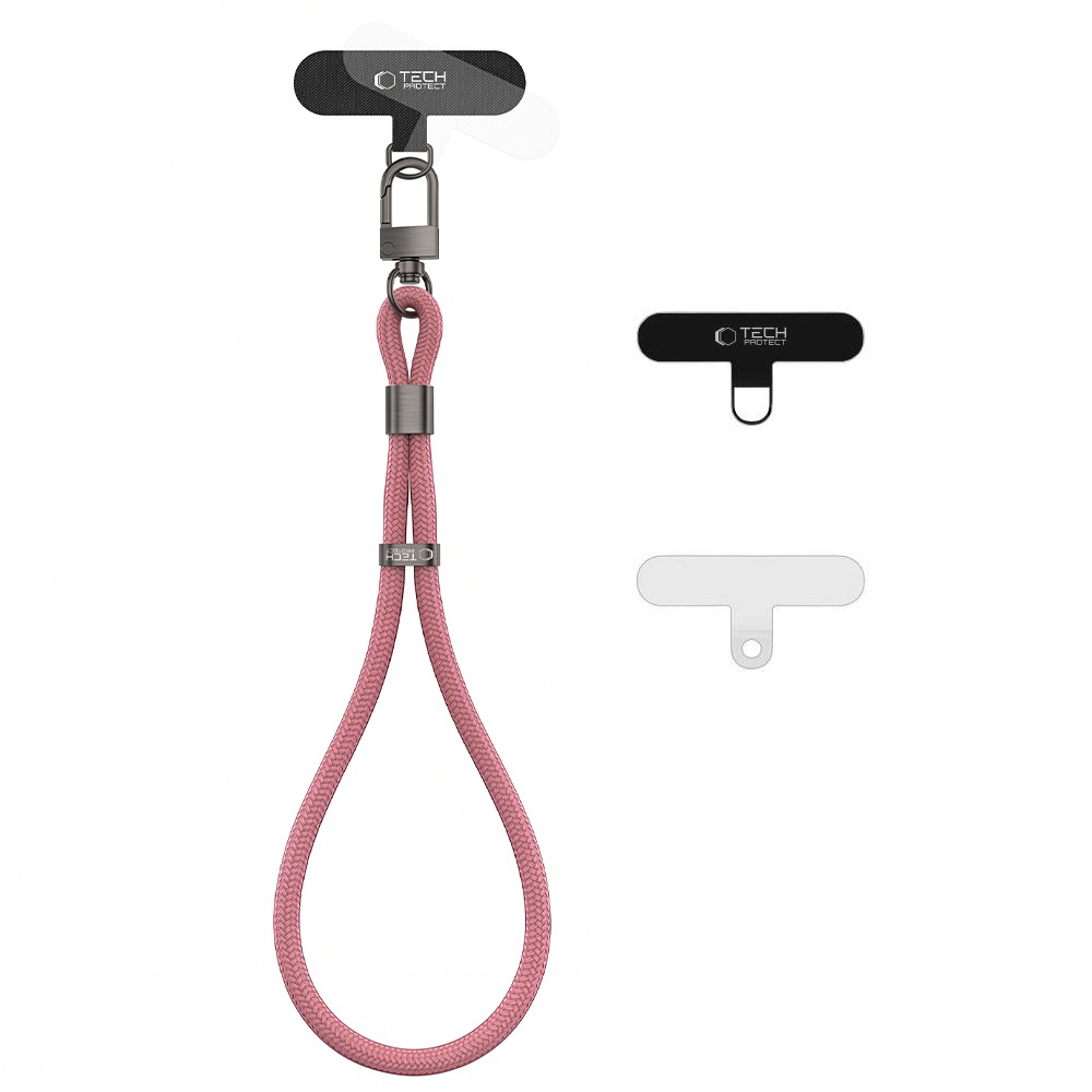 Tech- Protect C11S Rope Wrist Strap Dusty Rose Tech- Protect