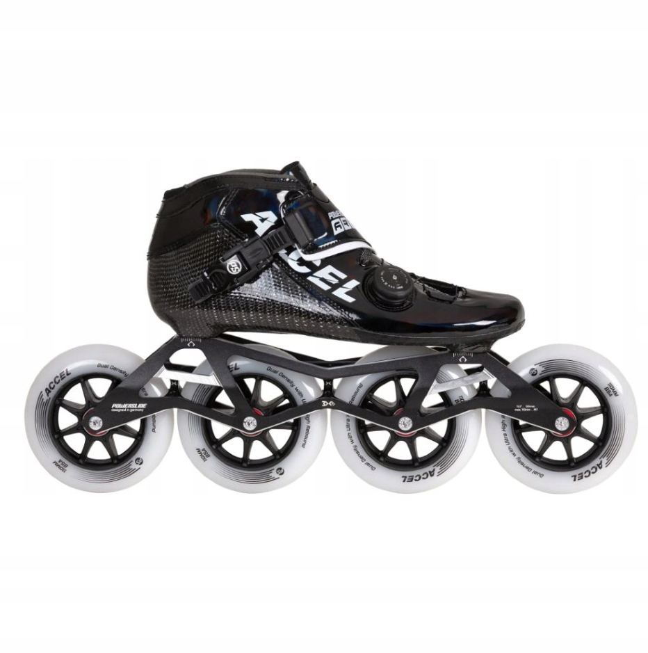 Powerslide Kolečkové brusle Powerslide Accel Black 110, 41, 4x, 110