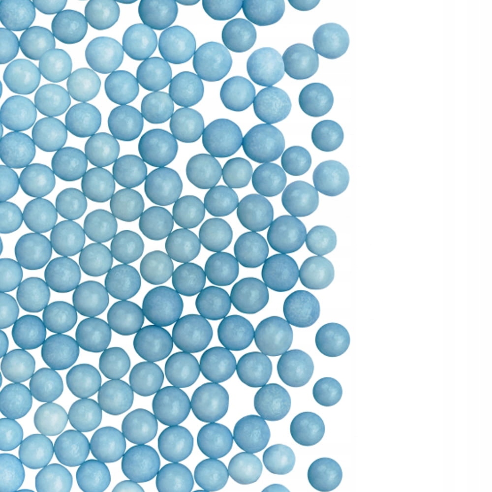 Perełki niebieskie miękkie posypka cukrowa Barbara Decor 1,2kg