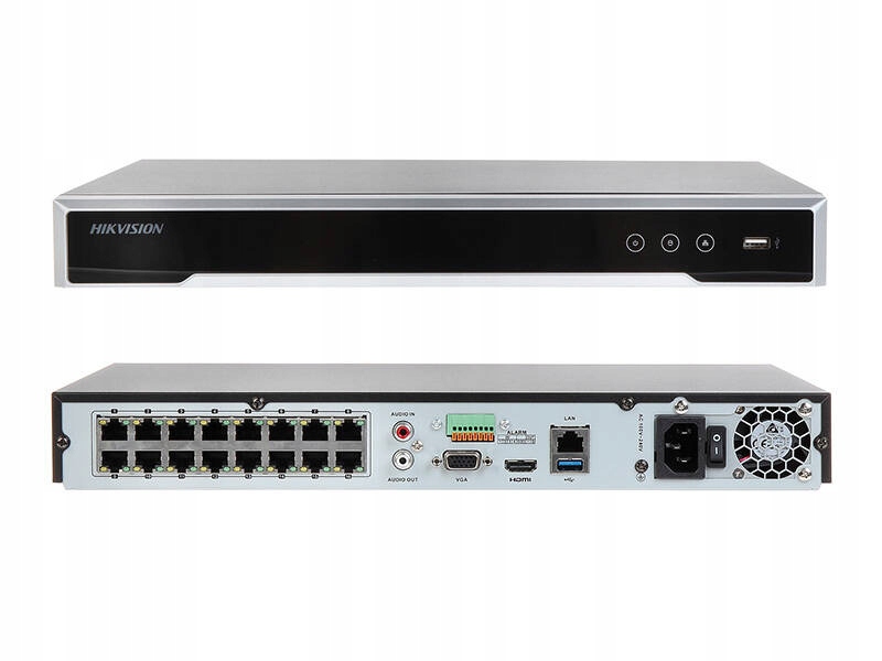 Rejestrator Hikvision DS-7616NI-K2/16P do8MPX 16CH