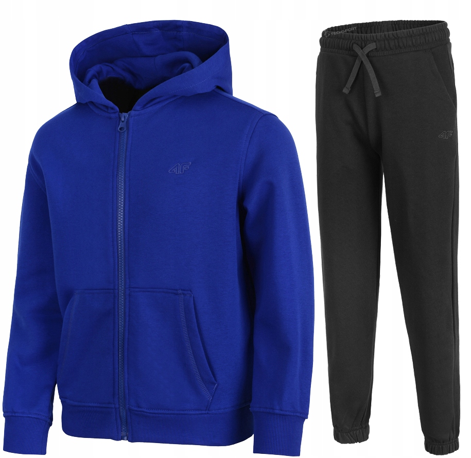 4F Chłopięcy Dres Komplet Bluza Rozpinana Spodnie rozm 164