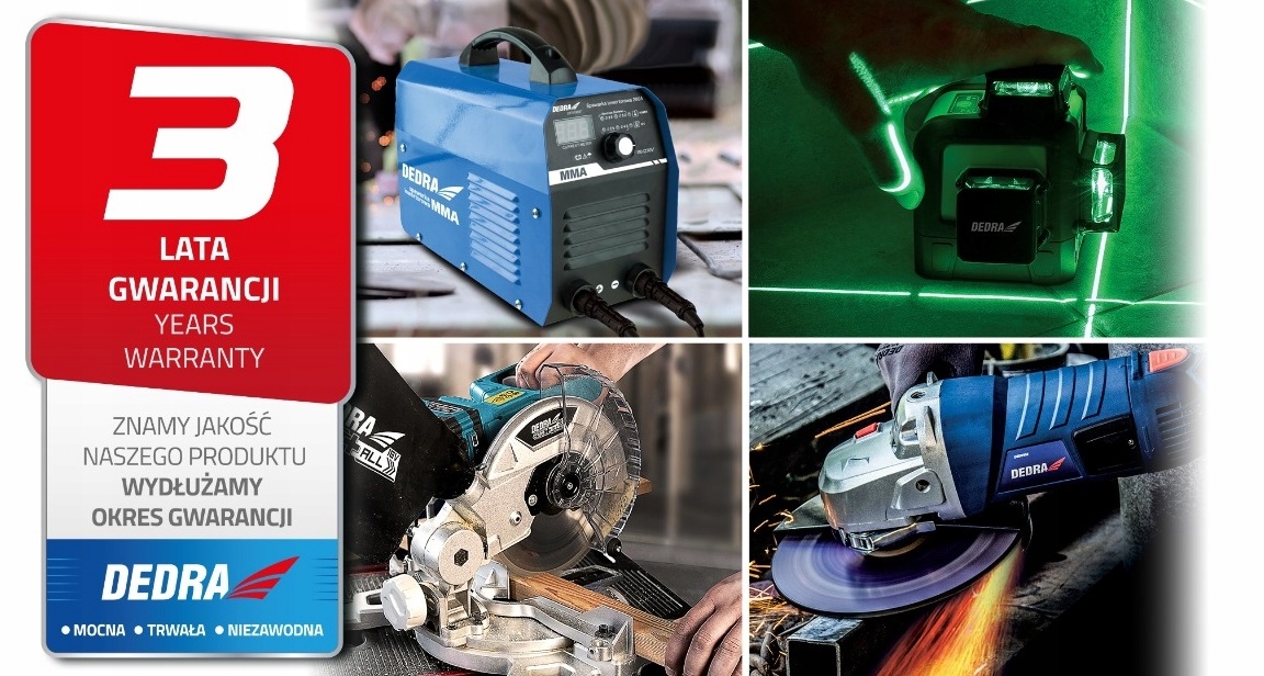 DEDRA LUTOWNICA TRANSFORMATOROWA 200W DED7538 Kod producenta DED7538