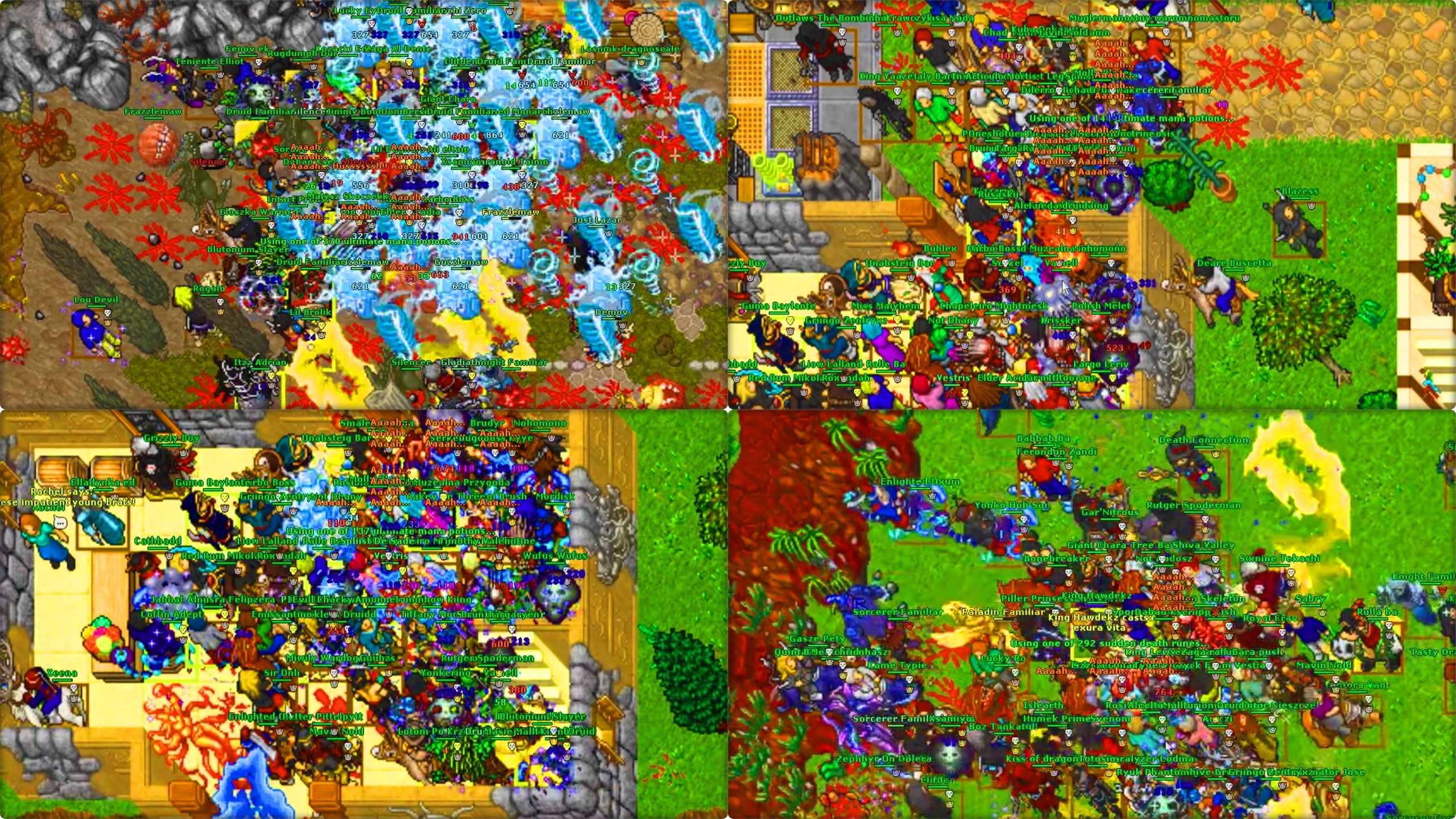 TIBIA REAL OTS 13.20 MEGA PAKIET.NAWET 1500 GRACZY Tytuł gry Tibia