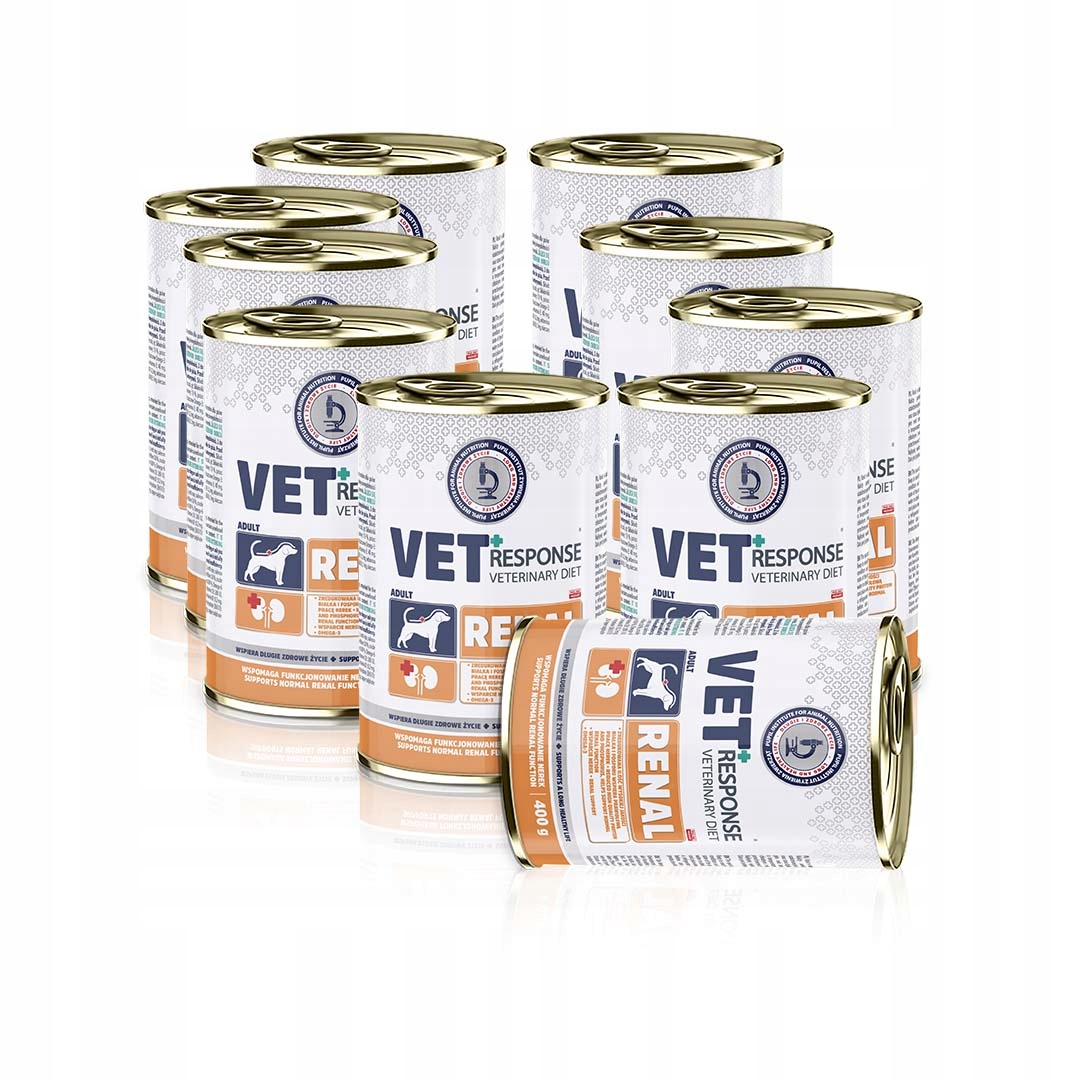 Karma weterynaryjna mokra dla psa Vet Response Renal 10x400 g