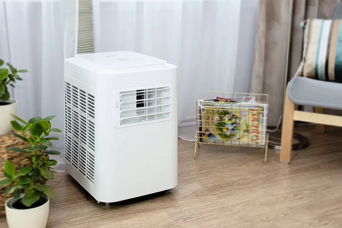 KLIMATYZATOR PRZENOŚNY DO KAMPERA DOMOWY FRAL SUPER COOL FSC09C 3w1 2,6KW Moc 1000 W