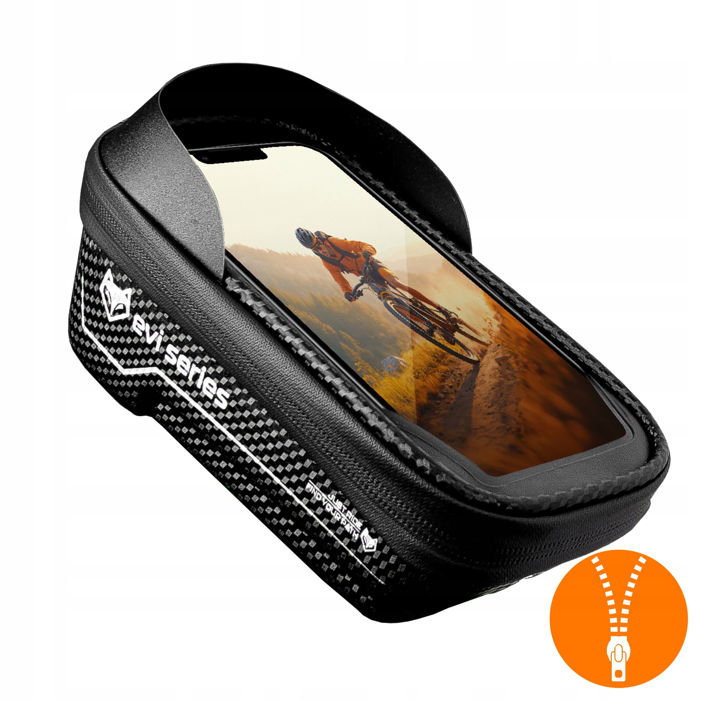 ВЕЛОСИПЕДНА ПІДСТАВКА ВОДОНЕПРОНИКНИЙ ЧОХОЛ ДЛЯ ТЕЛЕФОНУ МІЦНИЙ КАРКАС СУМКА МІШОК М