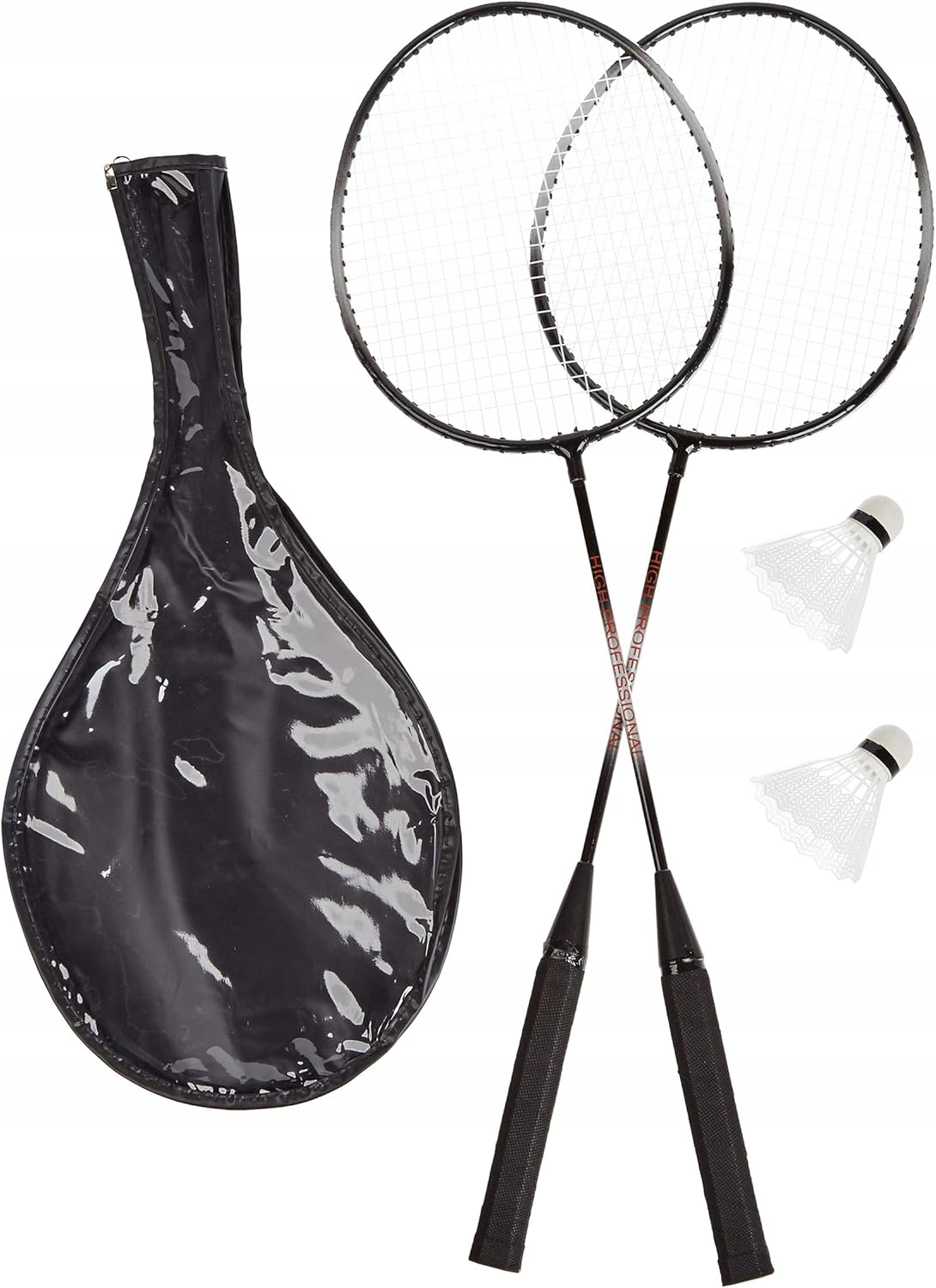 Sada 2 Badmintonových Rakety Míčky Na Rakety