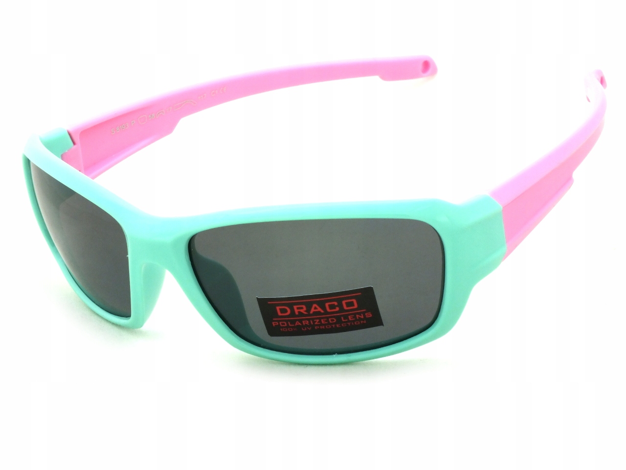 Okulary dla Dzieci Rowerowe z Polaryzacją Gumowe