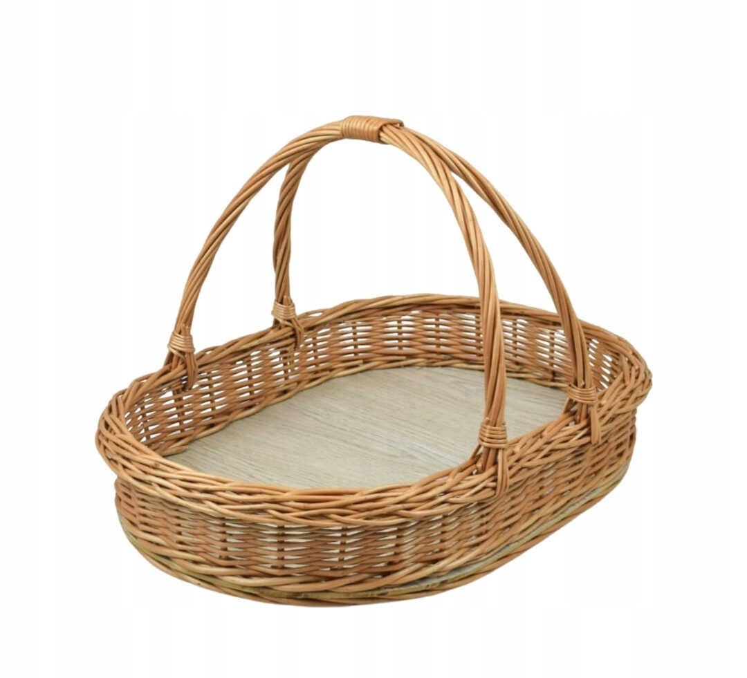 Oválný tác z proutí 48 cm