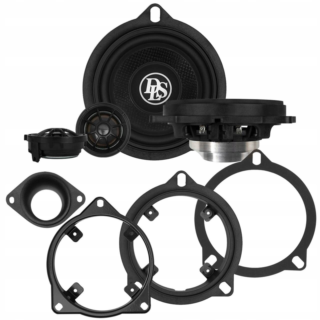 GŁOŚNIKI SAMOCHODOWE DLS BMW 1.4 AUDIO SYSTEM 60W 100MM DWUDROŻNE KOMPLET