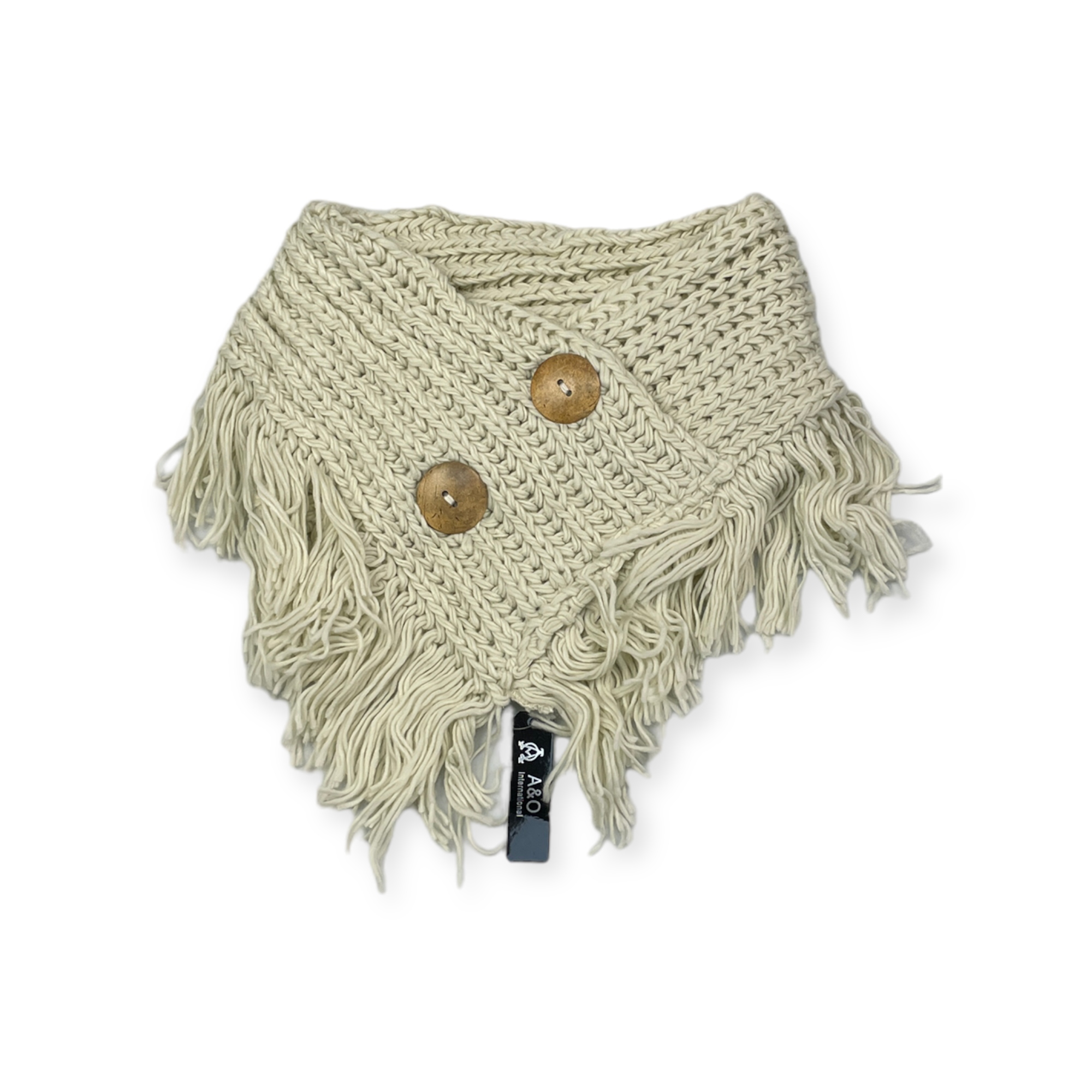 Natahovací nákrčník dámské knoflíky s třásněmi A&o International Uni One Size