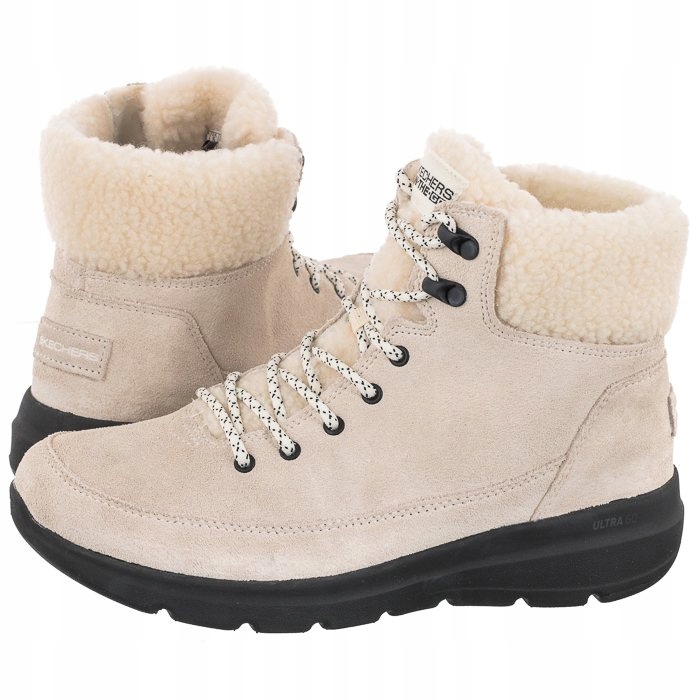 Trekové boty Zimní Dámské Kotníkové Boty Skechers Glacial Ultra 16677