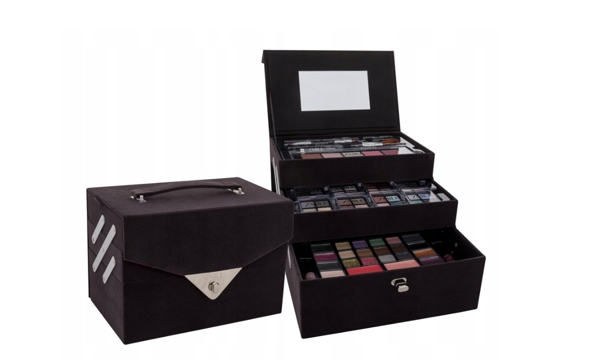 Zmile Kuferek Beauty Case Velvety zestaw kosmetyków do Makijażu