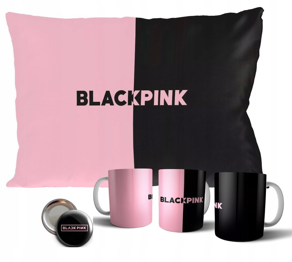 

Blackpink Zestaw poduszka+kubek +gratis!