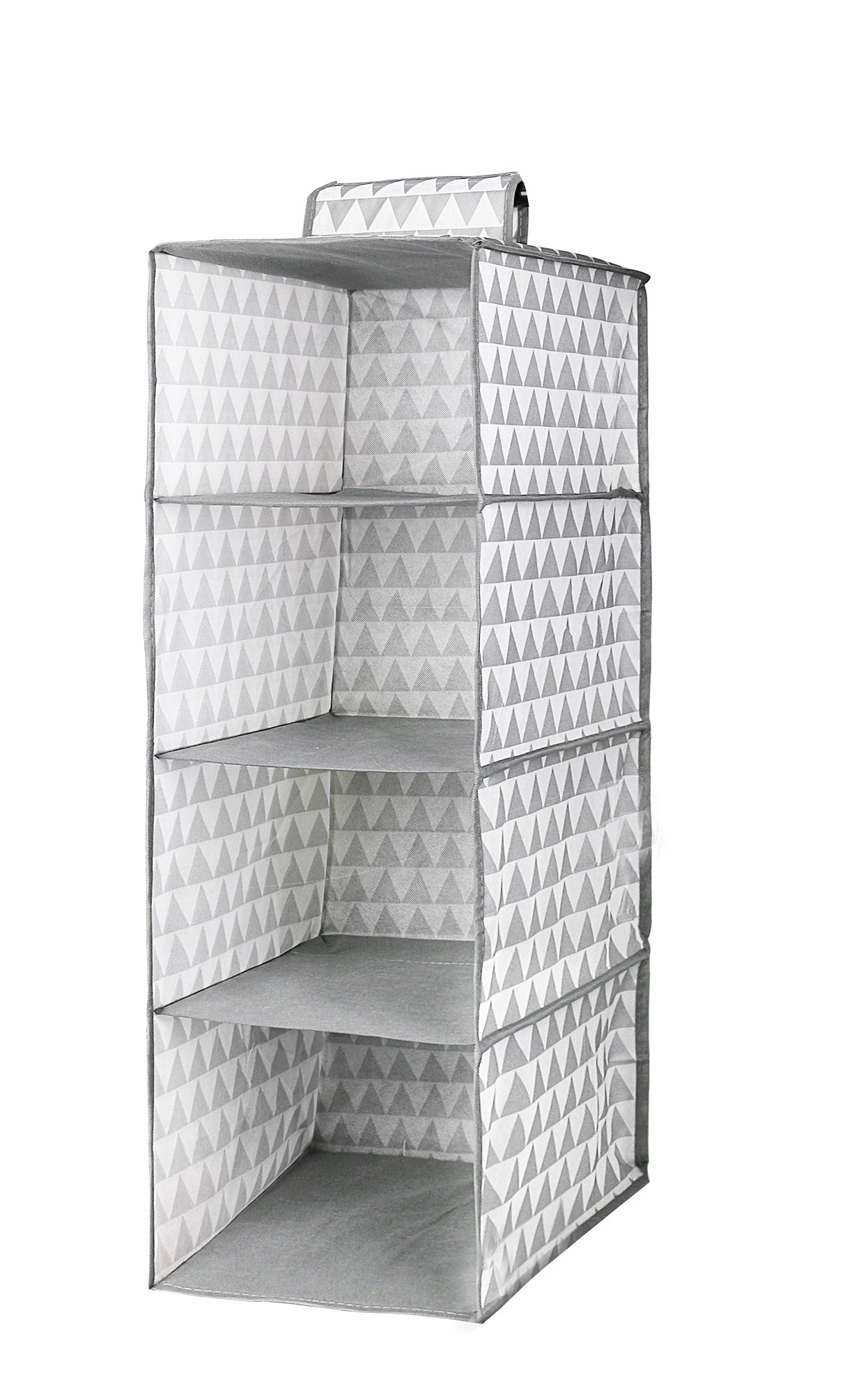 ORGANIZER WISZĄCY DO SZAFY 4 PÓŁKI REGAŁ POJEMNIK