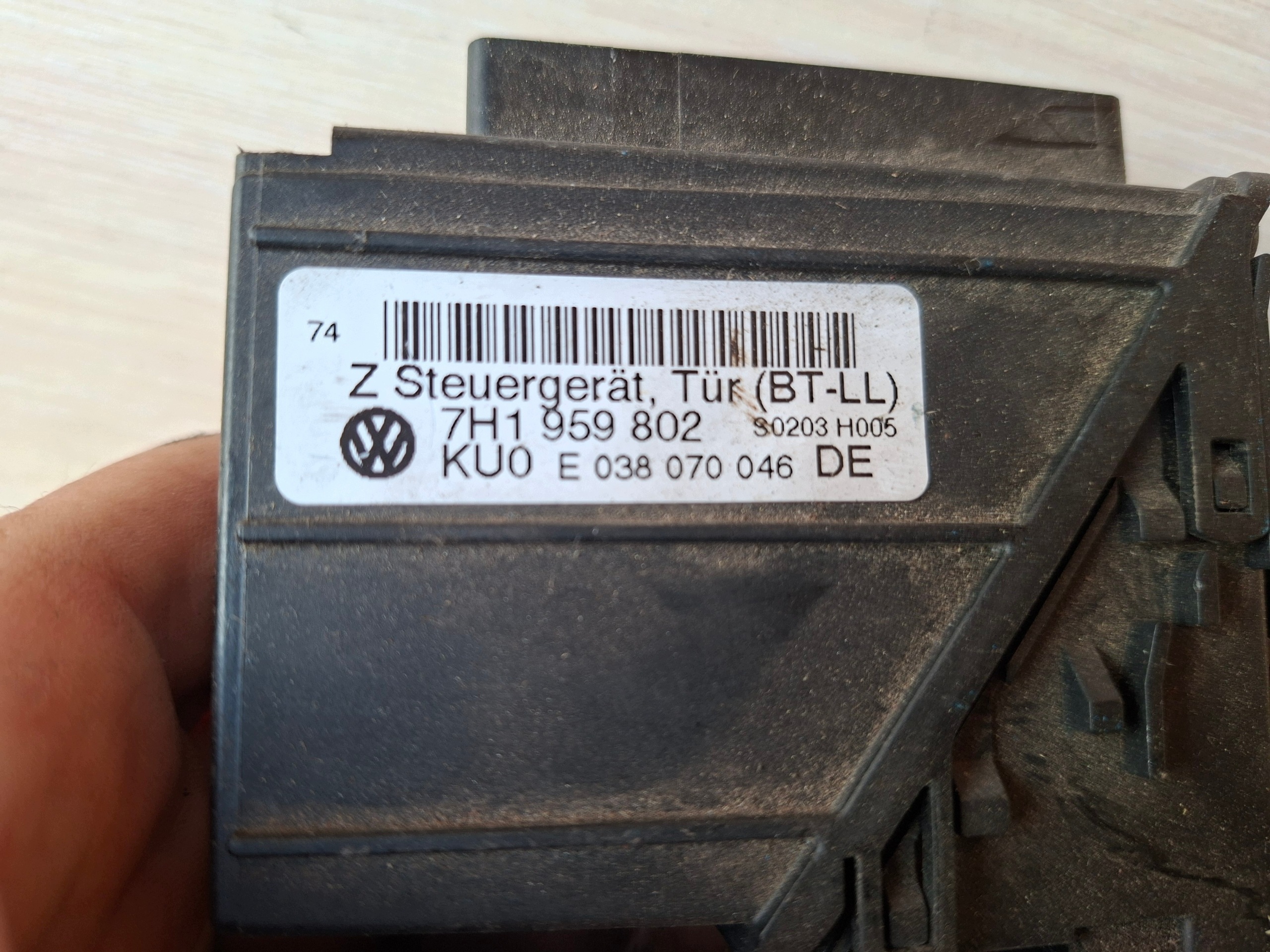 VW T5 mini motor windows right front 7H1959802