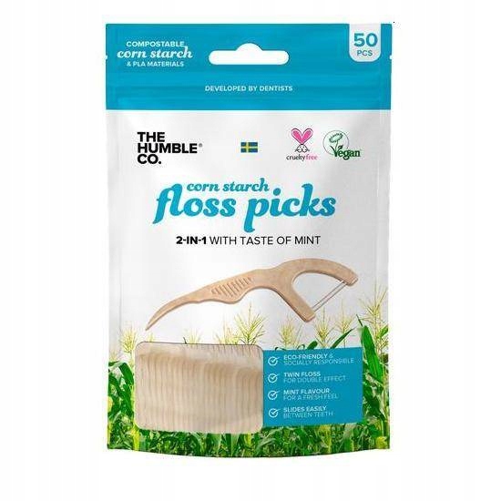 

Humble Natural Dental Floss Picks nicio-wykałaczki