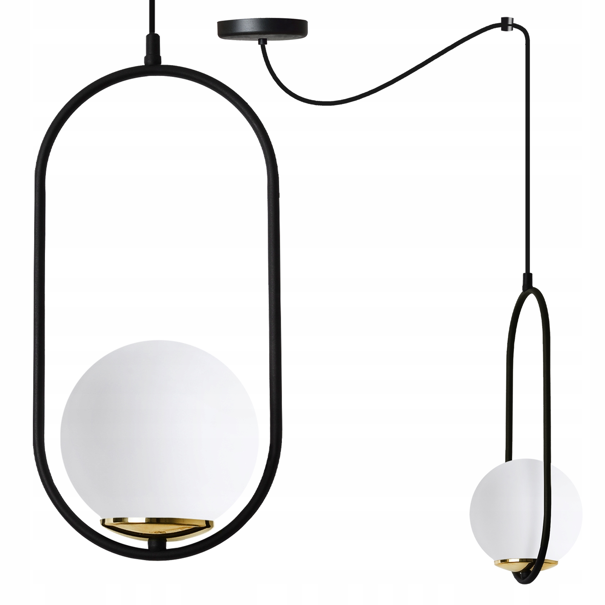 Závěsná Stropní Lampa Lustr Pavouk Loft Moderní Ring Nad Stůl Koule