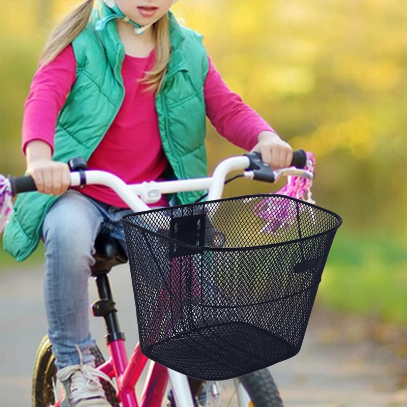 DUŻY KOSZYK NA ROWER KOSZ ROWEROWY METALOWY NA KIEROWNICĘ UCHWYT CLICK Rodzaj przedni