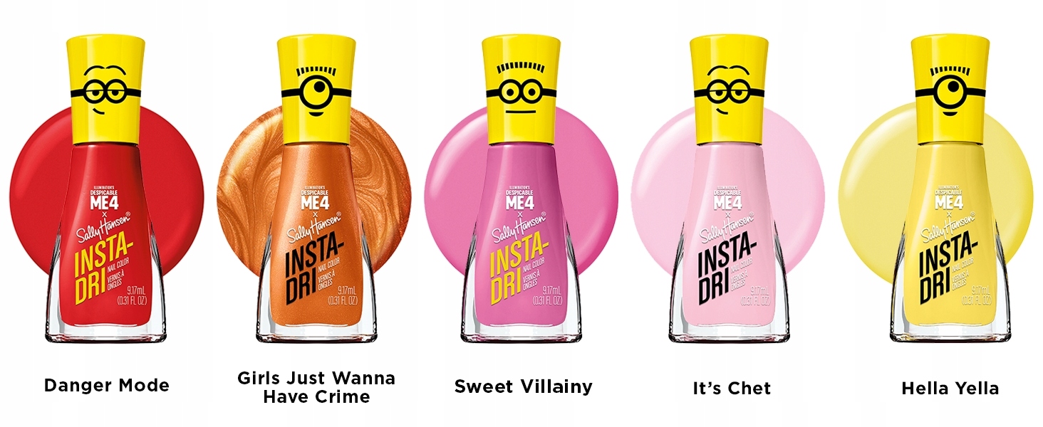 Sally Hansen Insta Dri лак солодкі вілліни 768 — фото 8