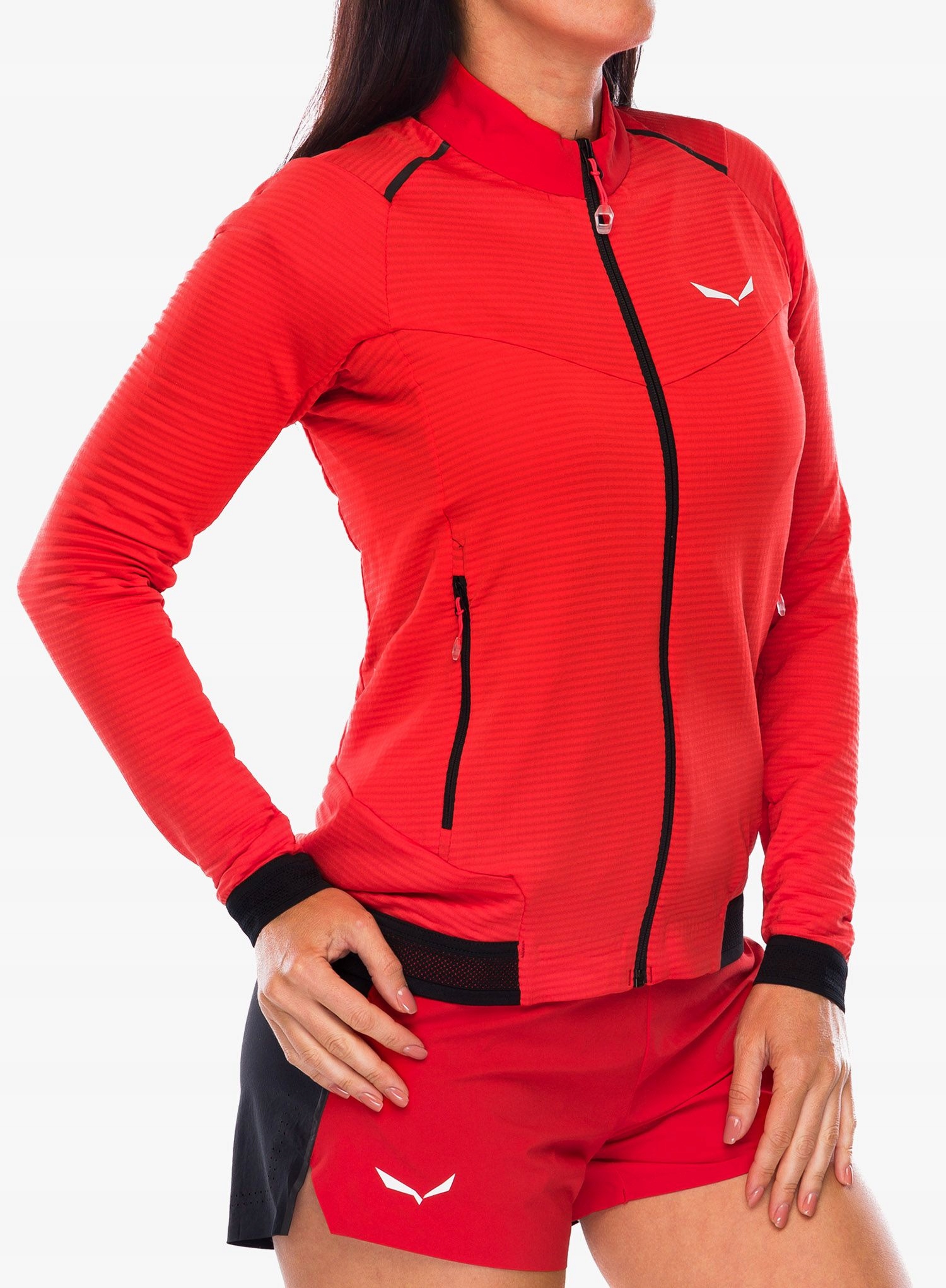 Mikina fleecová Salewa Pedroc Pl 2 Jacket flame 32 (xxs)