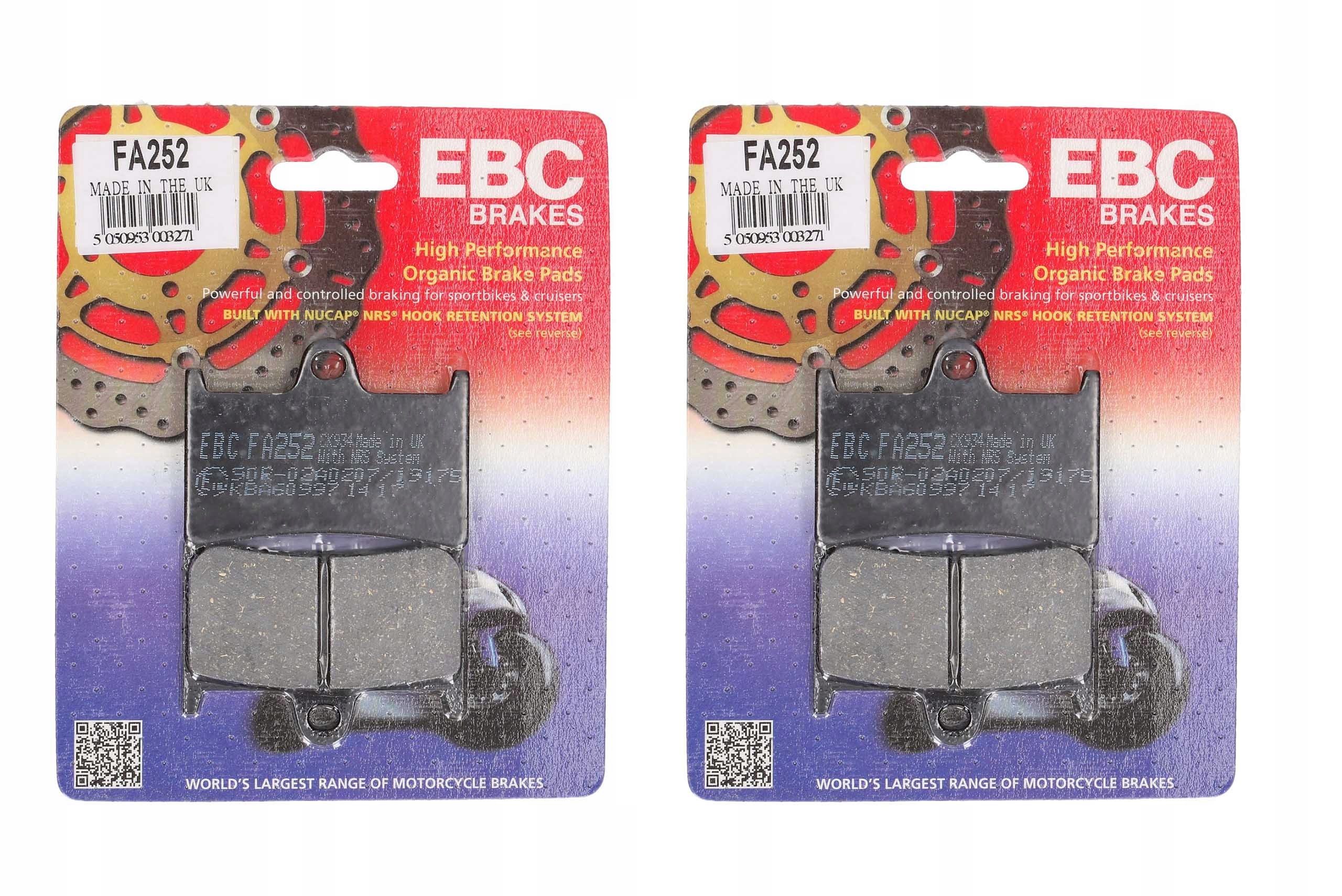 204070 - Колодки КПЛ передние ЕЦБ Yamaha TDM 900 02-13