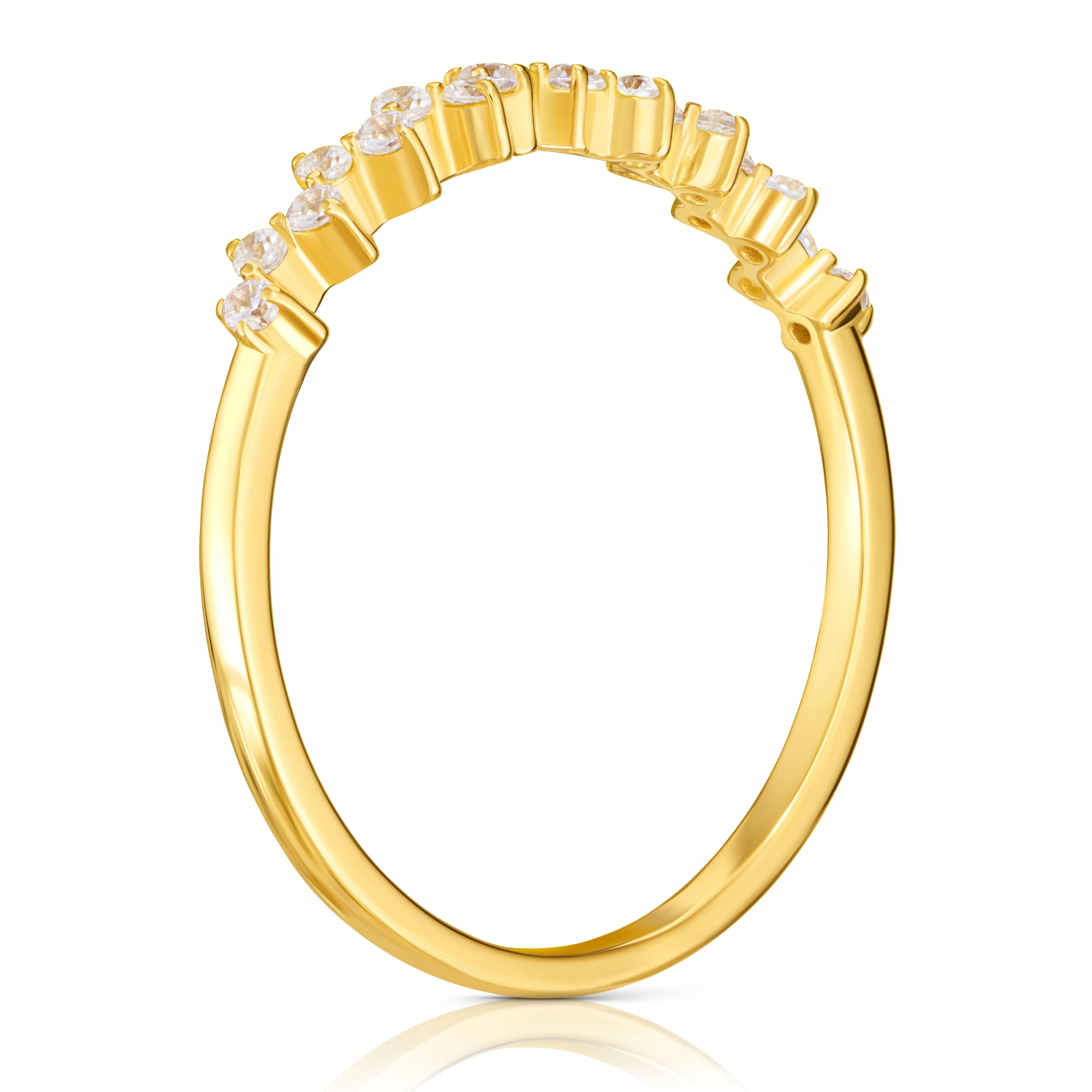 Zlatý Prstýnek 14K Dárek Ryzost 585 Pro Vaši Milovanou