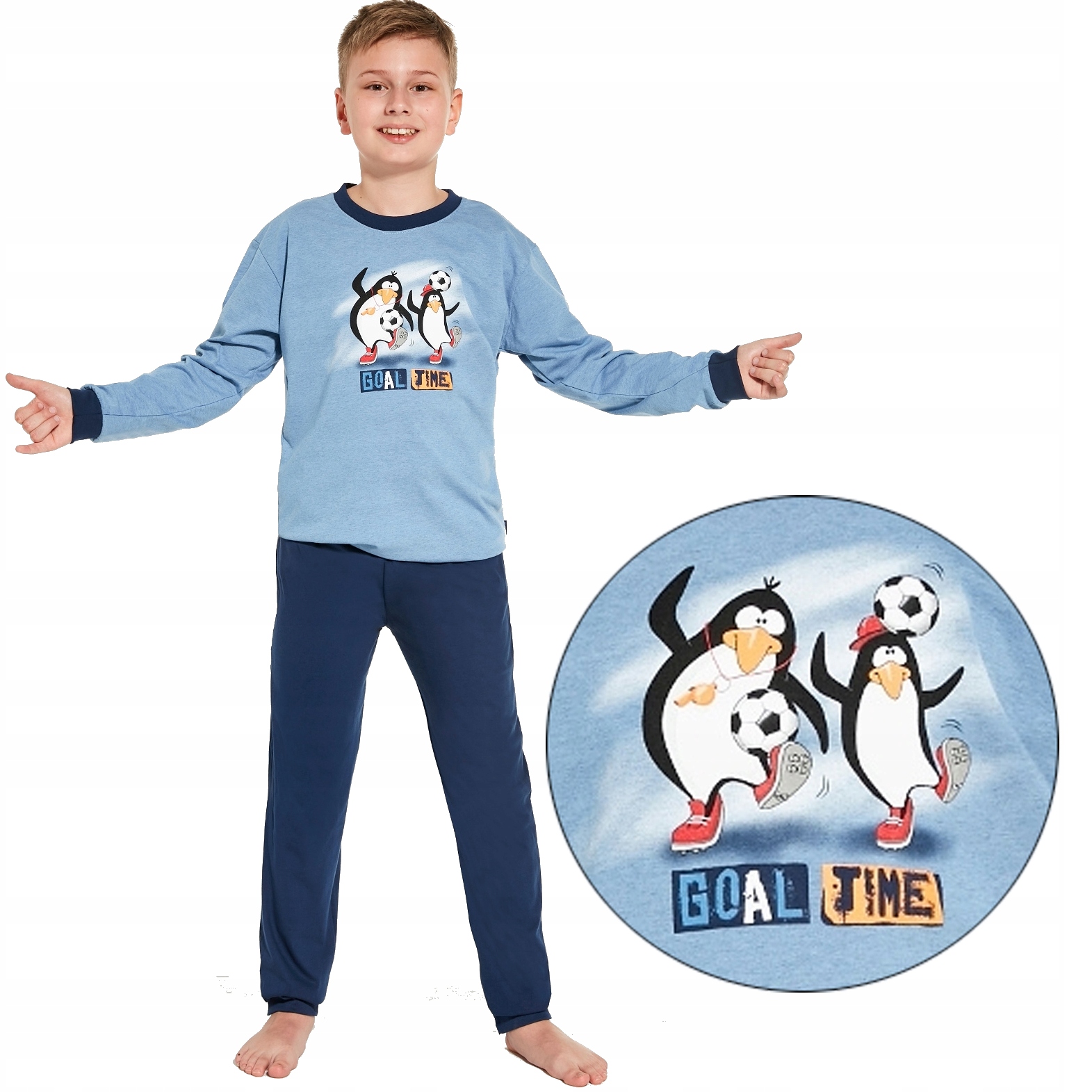 

Piżama dziecięca Cornette 3321 Goal Team 122/128