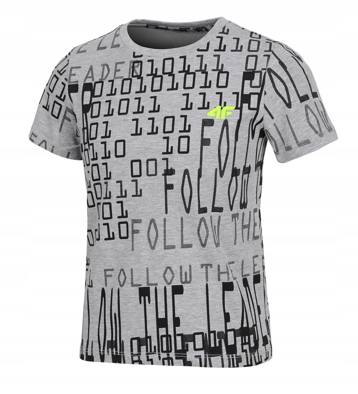 

4F Chłopięca Koszulka T-shirt Bawełna / 146
