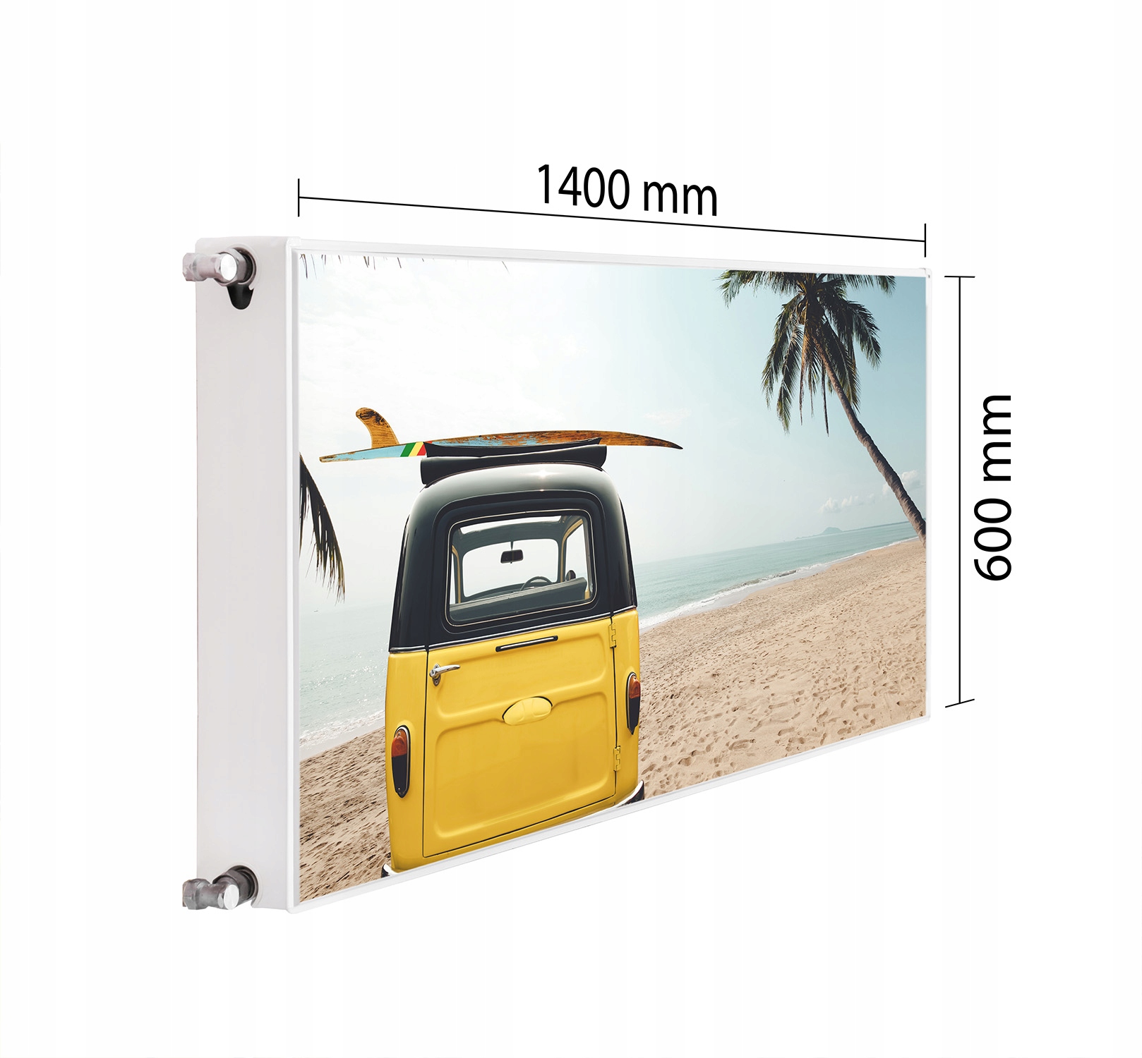 Magnetická Maska Na Radiátor 140x60 Dovolená Podložka Magnet